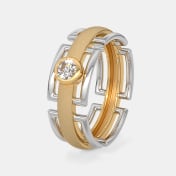 The Murdoch Solitaire Ring For Him - thumb 1