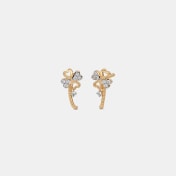 The Luckychuck J Hoop Earrings - thumb 1