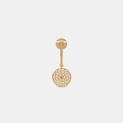 The Aragame J Hoop Earrings - thumb 4