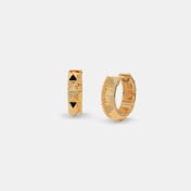 The Dieu Huggie Earrings - thumb 1