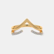 The Arilena Chevron Ring - thumb 7