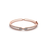 The Shard Oval Bangle - thumb 5