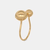 The Sphered Top Open Ring - thumb 9