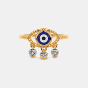 The Anselma Evil Eye Ring - thumb 6