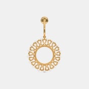 The Sascha Dangle Hoop Earrings - thumb 4