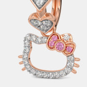 The Chibi Dangle Hoop Earrings - thumb 4