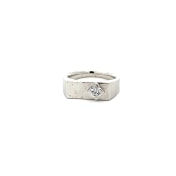 The Pinnacle Solitaire Ring For Him - thumb 2