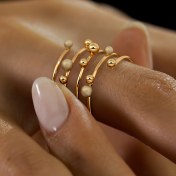 The Kaolinite Glow Spiral Ring - thumb 5