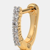 The Malani Multi Pierced Hoop Earrings - thumb 4