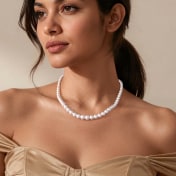 The Elegancia Pearl Necklace - thumb 3