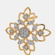 The Haute Lotus Stud Earrings - thumb 3