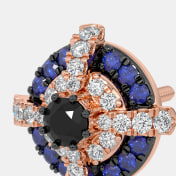 The Aridian Evil Eye Stud Earrings - thumb 3