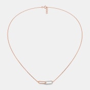 The Duo Link Pendant Necklace - thumb 6