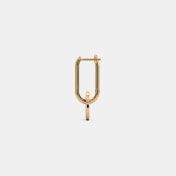 The Jika Dangle Hoop Earrings - thumb 4