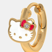 The Shiny Kitty Kids Huggie Earrings - thumb 3