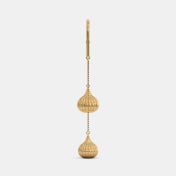 The Nova Drop Sui Dhaga Earrings - thumb 4