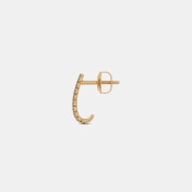 The Zephyrelle J Hoop Earrings - thumb 7