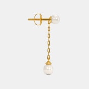 The Pearl Essence Dangler Earrings - thumb 7