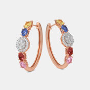 The Thynoviel Hoop Earrings - thumb 4