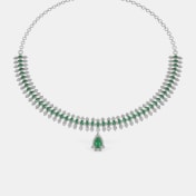 The Emeraldwhisper Collar Necklace - thumb 1