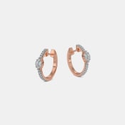 The Tarunithra Huggie Earrings - thumb 5