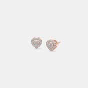 The Combiheart Stud Earrings - thumb 1