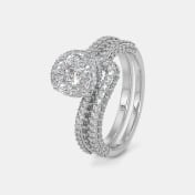 The Rocio Bridal Ring Set - thumb 1