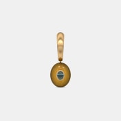 The Nalithra Dangle Hoop Earrings - thumb 5
