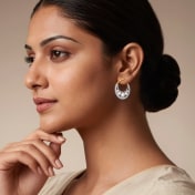 The Serythra Orange Peel Earrings - thumb 3