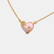 The Puzzle Of Hearts Kids Necklace - thumb 1