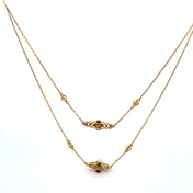 The Perle Carre Layered Necklace - thumb 3