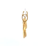 The Vanesa Dangle Hoop Earrings - thumb 4
