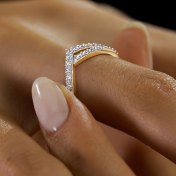 The Wafiya Chevron Ring - thumb 4
