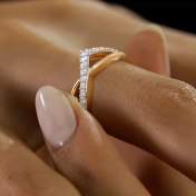 The Rashida Chevron Ring - thumb 6