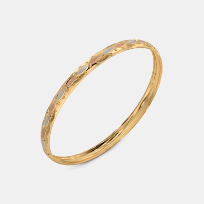 The Lylian Round Bangle | BlueStone.com