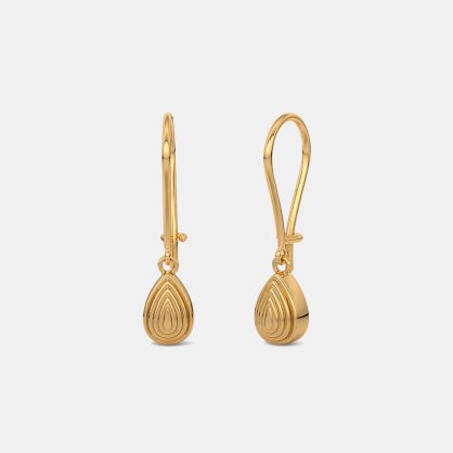 The Milu Dangle Hoop Earrings