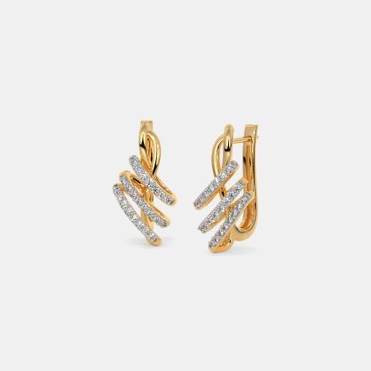 The Rebecca Hoop Earrings