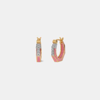The Kalyx Huggie Earrings