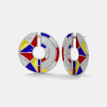 The Funk Flare Front Back Earrings