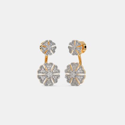 The Leocadia Front Back Earrings