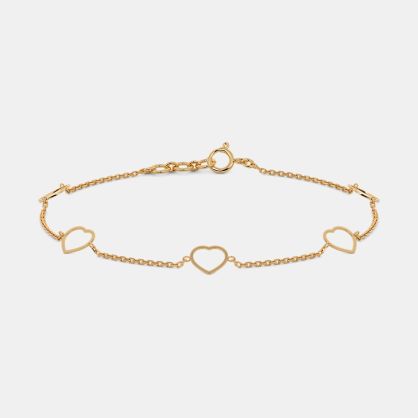 The Heartlette Charm Holder Bracelet