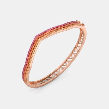 The Composition Chevron Bangle