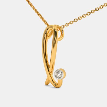 The Cursive L Necklace