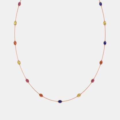 The Multioval Sautoir Necklace