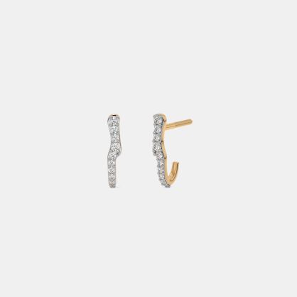 The Xaire J Hoop Earrings