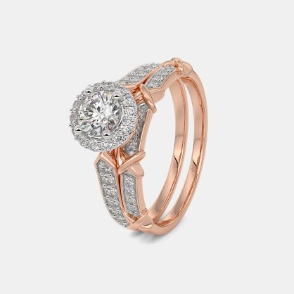 The Rosavelle Bridal Ring Set