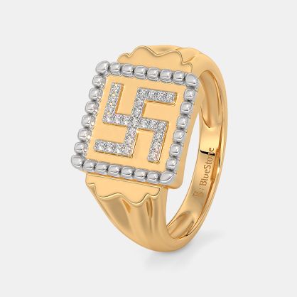 The Apurv Swastika Ring