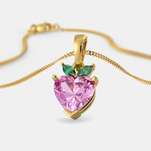 The Blushing Heart Pendant