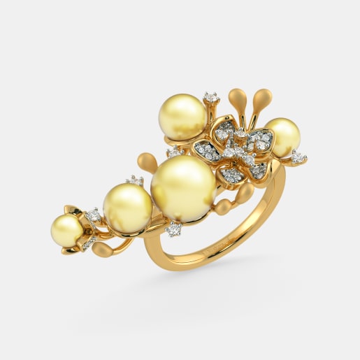The Spring Plum Cocktail Ring