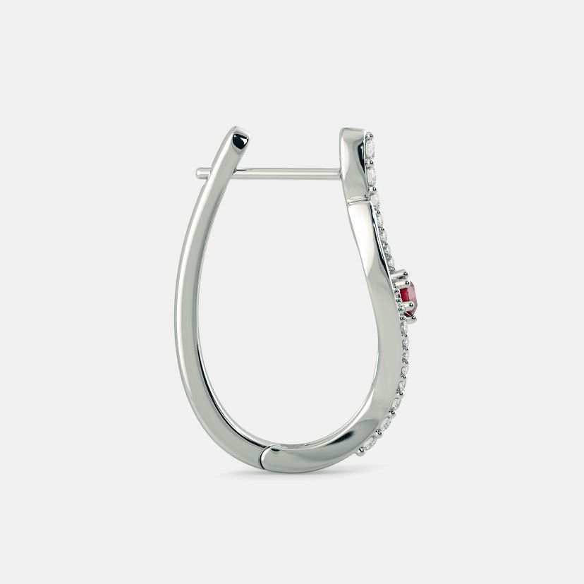The Thiana Hoop Earrings - image 5